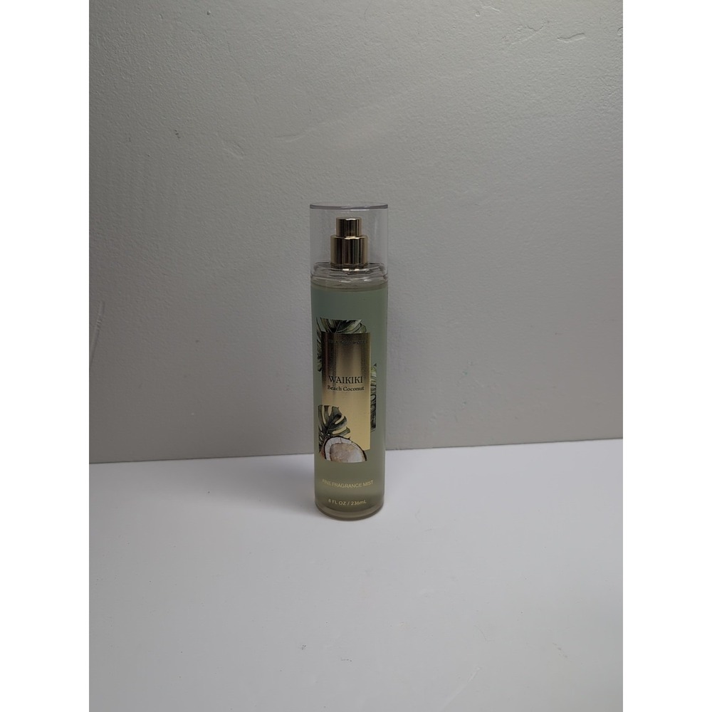 BATH & BODY WORKS WAIKIKI BEACH COCONUT FINE FRAGRANCE MIST SPRAY 8.OZ